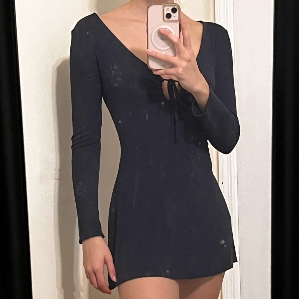 RVCA Dark Blue Dress